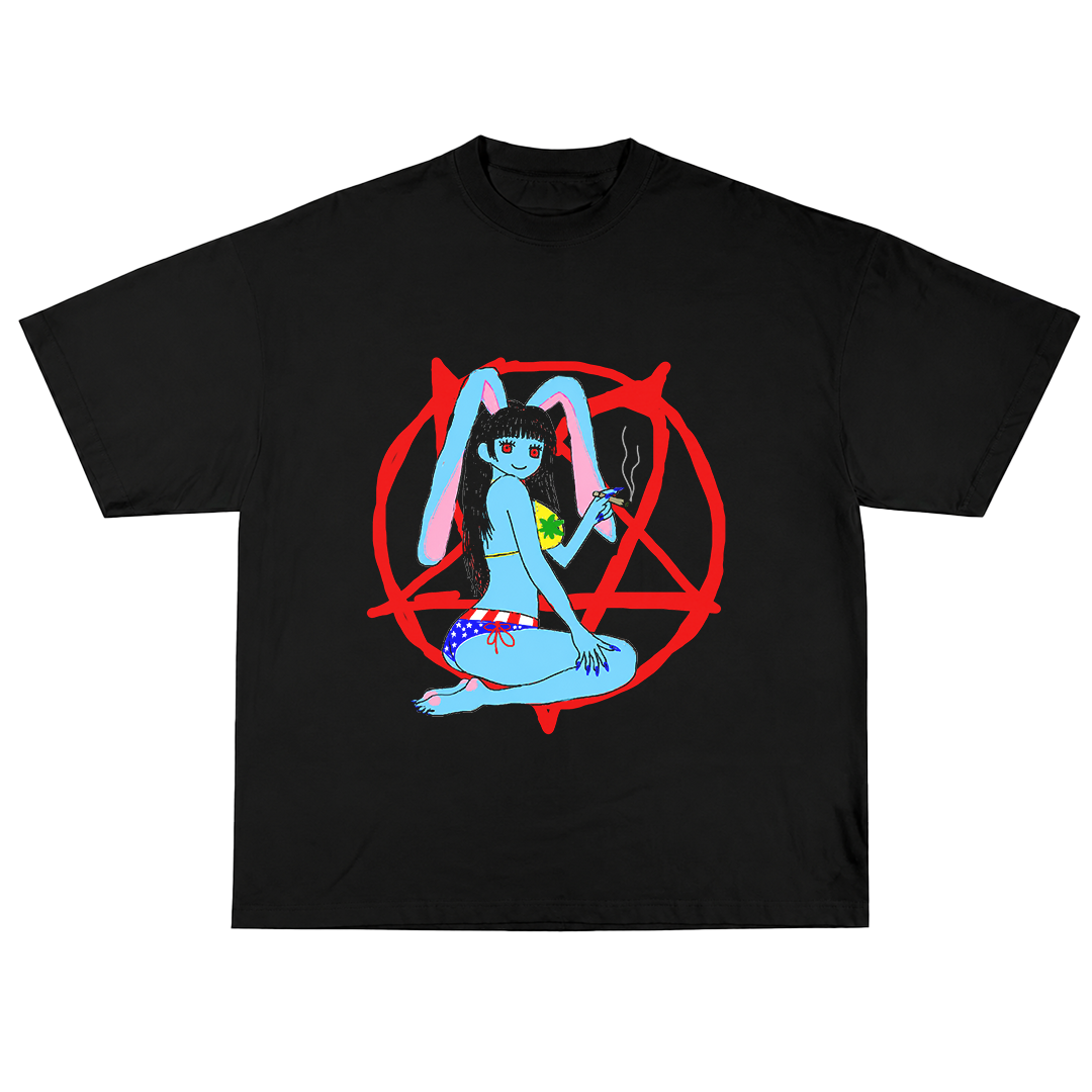 bunny hoe tee